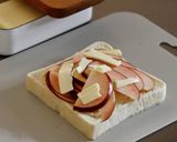 りんごのトースト作り方4写真
