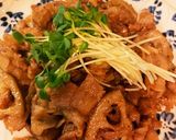 豚バラと蓮根の炒め物作り方5写真