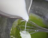 抹茶シュー用✿抹茶生カスタードクリーム作り方4写真