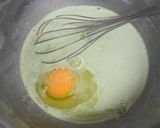 抹茶シュー用✿抹茶生カスタードクリーム作り方5写真