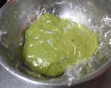 抹茶シュー用✿抹茶生カスタードクリーム作り方13写真