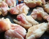 地鶏の梅しそソース和え作り方3写真