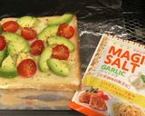 アボカド＆トマト＆チーズトースト作り方3写真