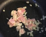 簡単♡1人ランチ　クリームグラタン作り方3写真