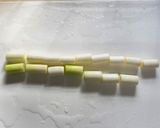 レンジで簡単♫ 長ねぎのアヒージョ作り方1写真