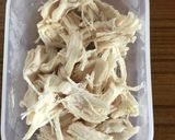 鶏がらスープの素で一人前スパゲッティ♡作り方2写真
