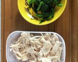 鶏がらスープの素で一人前スパゲッティ♡作り方3写真