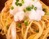 手作りパスタオイルで☆和風おろしパスタ作り方7写真