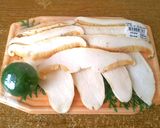 出張ゴハンその1◎松茸の湯煎蒸し作り方1写真