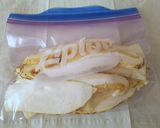 出張ゴハンその1◎松茸の湯煎蒸し作り方2写真