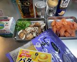 ウイスキー風味サーモンのクリームパスタ!作り方1写真