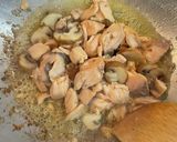 ウイスキー風味サーモンのクリームパスタ!作り方6写真