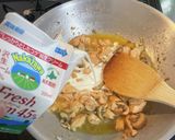 ウイスキー風味サーモンのクリームパスタ!作り方8写真