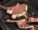 BBQで豪快に!ガッツリ骨付豚ロース!!作り方3写真