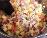 朝食パンにピッタリ☆白菜のミルクスープ作り方2写真