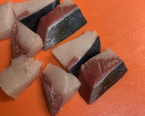 寒ぶりとキノコのみぞれ和え作り方1写真