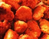 お豆腐と鶏胸肉のヘルシーチキンナゲット作り方7写真