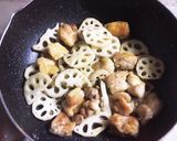れんこんと鶏肉の旨々炒め煮作り方6写真