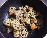 れんこんと鶏肉の旨々炒め煮作り方9写真