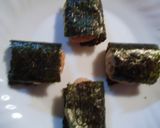 レンジでモﾁモﾁ♪おからで磯部もち★☆作り方2写真