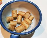 ごぼうとマッシュルームのアヒージョ作り方1写真