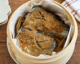 せいろで簡単♪さばとごぼうのごま味噌蒸し作り方5写真