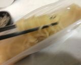 レンジでもちもち水漬けアンチョビパスタ作り方3写真