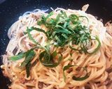 レンジでもちもち水漬けアンチョビパスタ作り方8写真
