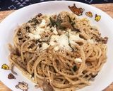 レンジでもちもち水漬けアンチョビパスタ作り方10写真