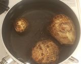 ☆里芋入り煮込みつくね☆作り方1写真