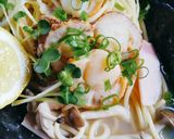 鍋キューブで安定の味♪鶏塩ラーメン作り方7写真