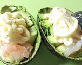 簡単☆エビアボカドのマヨ焼き☆作り方2写真