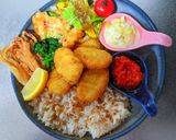 チキンナゲットと麦ごはんのベジコンボ作り方5写真