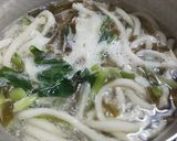 天然ブナシメジと早煮え昆布のうどん・激旨作り方5写真