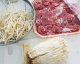 おろし大根お肉炒め作り方1写真