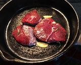鹿肉のハーブ焼き作り方3写真