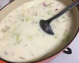 白菜とベーコンの豆乳スープ♪コクうま♪作り方2写真