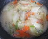 pおでんのつゆで中華丼&添え物作り方1写真