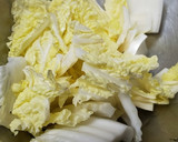 豚肉と白菜の煮込み白味噌仕立て作り方1写真