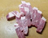 かぶと豚肉の豆豉醤炒め作り方2写真