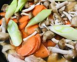 フライパンで作る野菜沢山の煮込みうどん作り方1写真