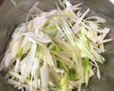 シャキシャキ水菜とぷるぷる豚のしょうが鍋作り方3写真