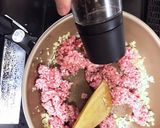 ご飯がすすむ！ひき肉とキャベツ炒め作り方3写真