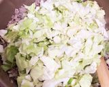 ご飯がすすむ！ひき肉とキャベツ炒め作り方4写真