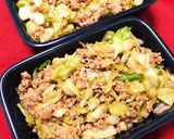 ご飯がすすむ！ひき肉とキャベツ炒め作り方5写真