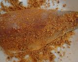 タコス味とハーブ味のアジのムニエル作り方2写真