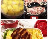 のっけ弁当(コロッケ)作り方1写真