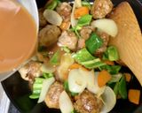 フライパンひとつで！お肉やわらか酢豚作り方6写真