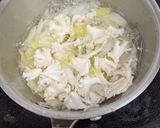 ☆トロトロ白菜のたらこうどん☆作り方3写真