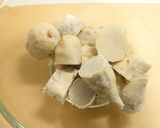 こえびちゃんと鮭の豆乳煮作り方2写真
